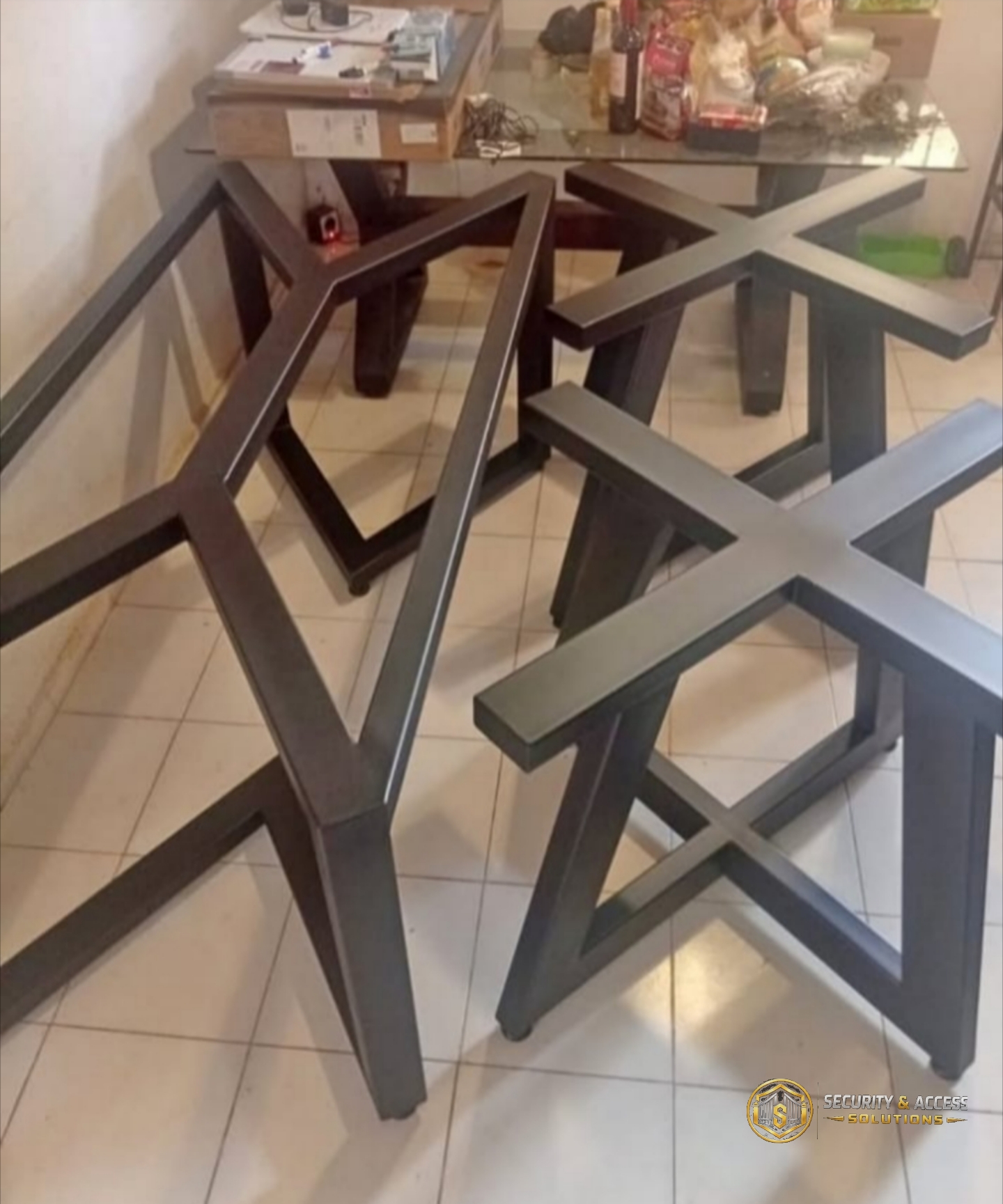 Custom steel structure
