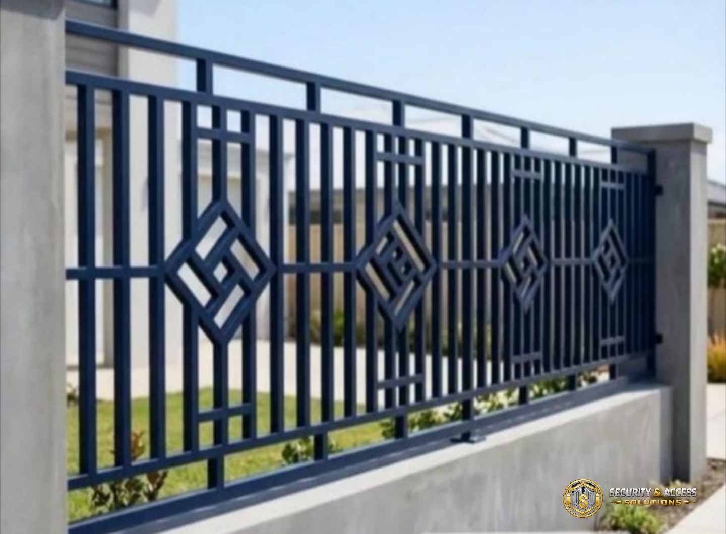 Decorative security gate