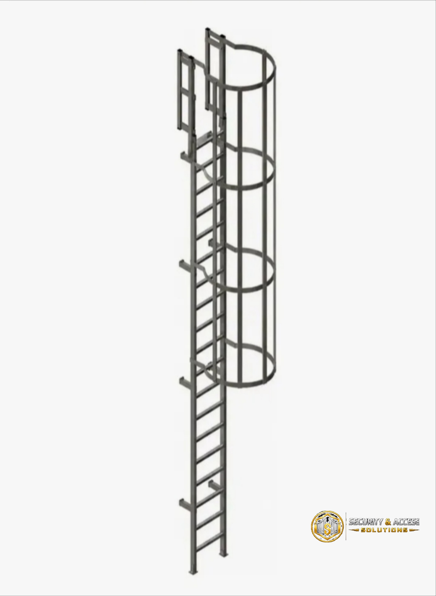 Custom safety ladder