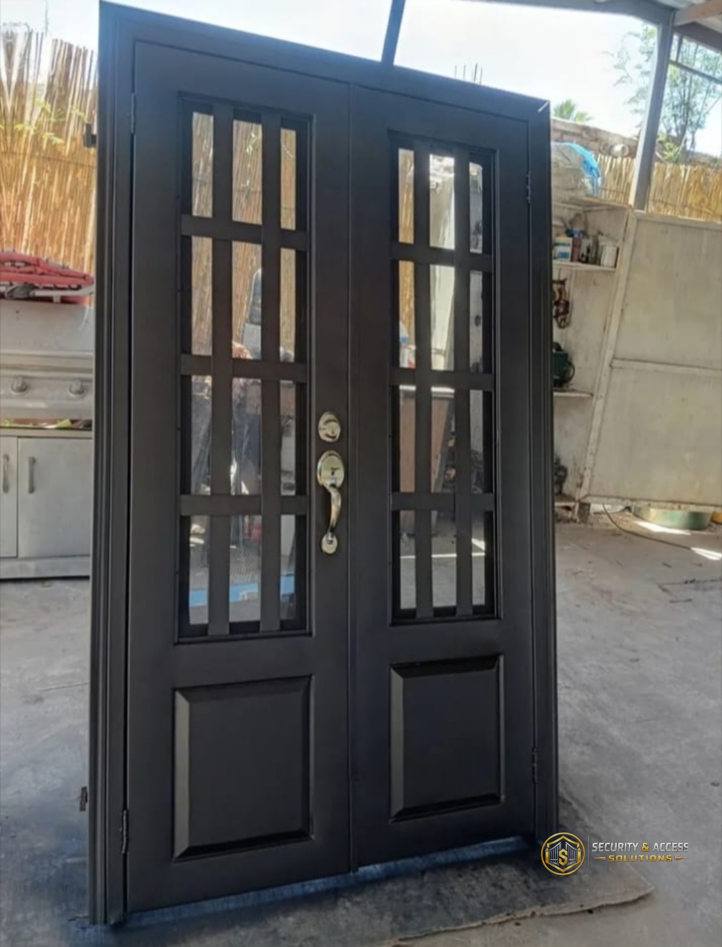 Custom security door